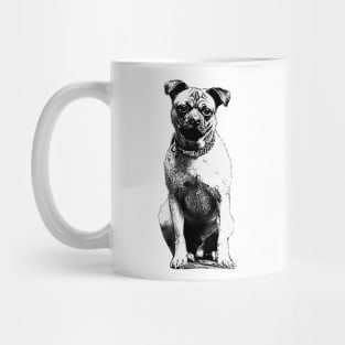 Dog sitting Mug